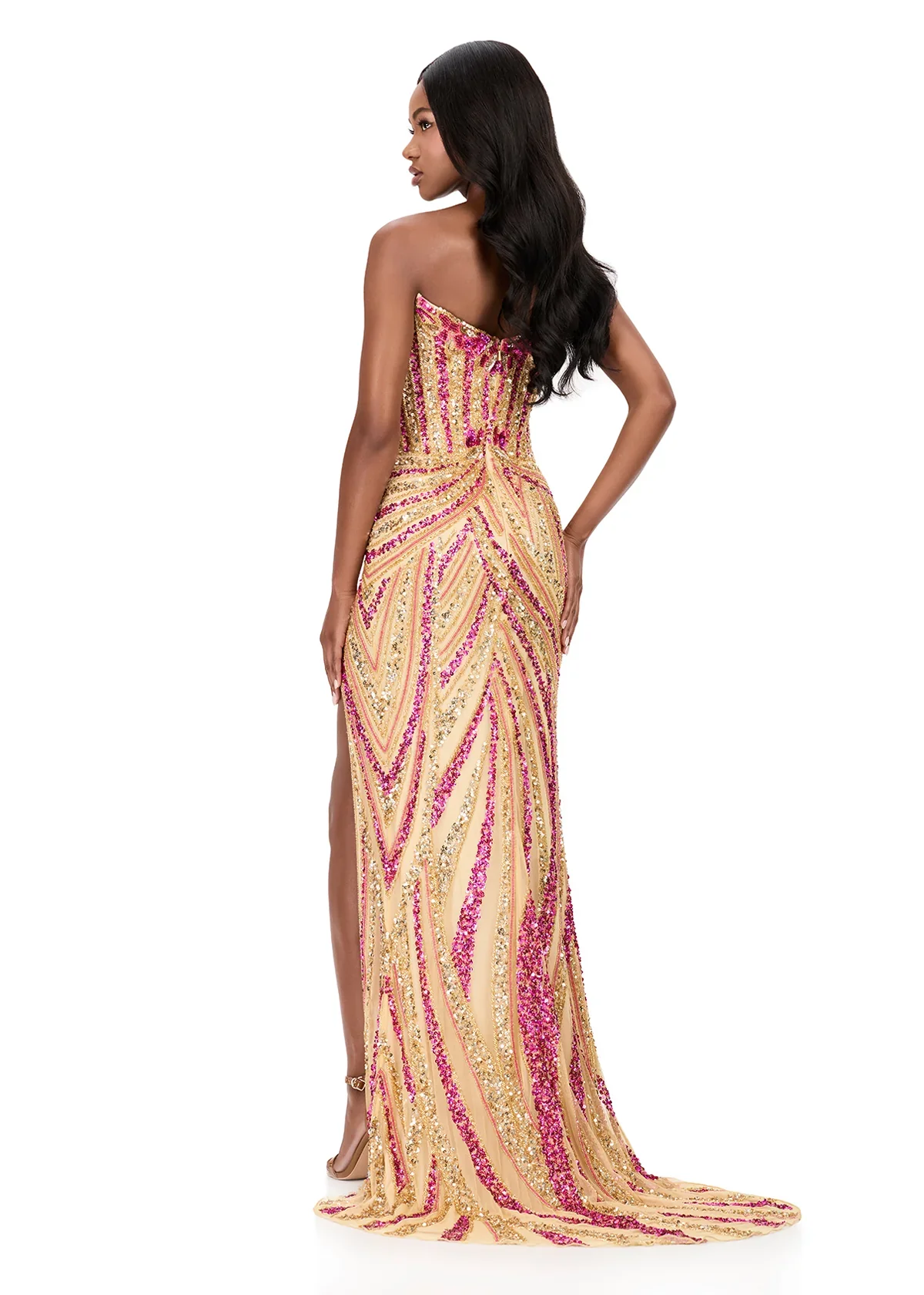 11236 - Fuchsia/Gold - ASHLEYlauren - Image 2