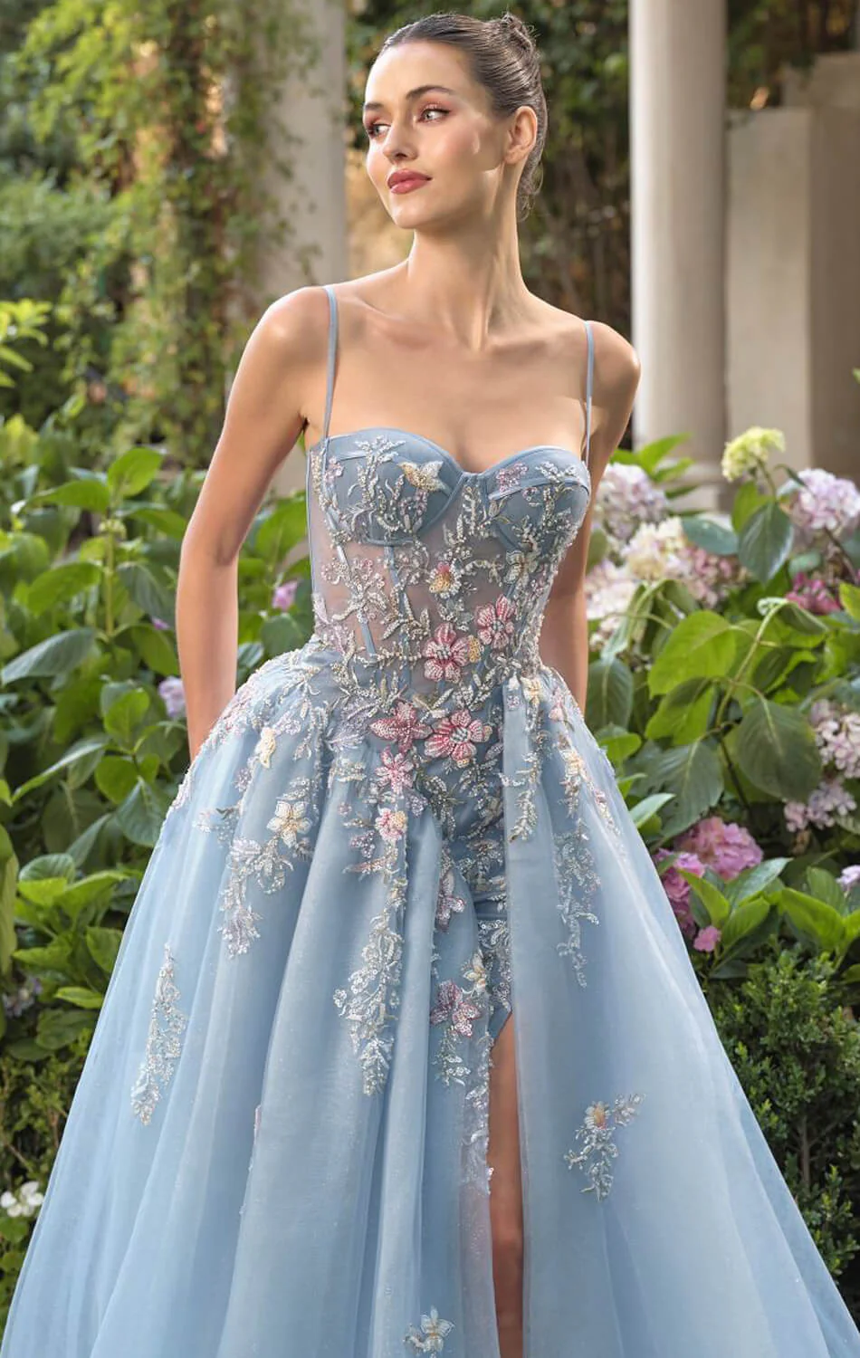 A1490 - FAIRYTALE GARDEN BALL GOWN - Andrea & Leo - Image 3