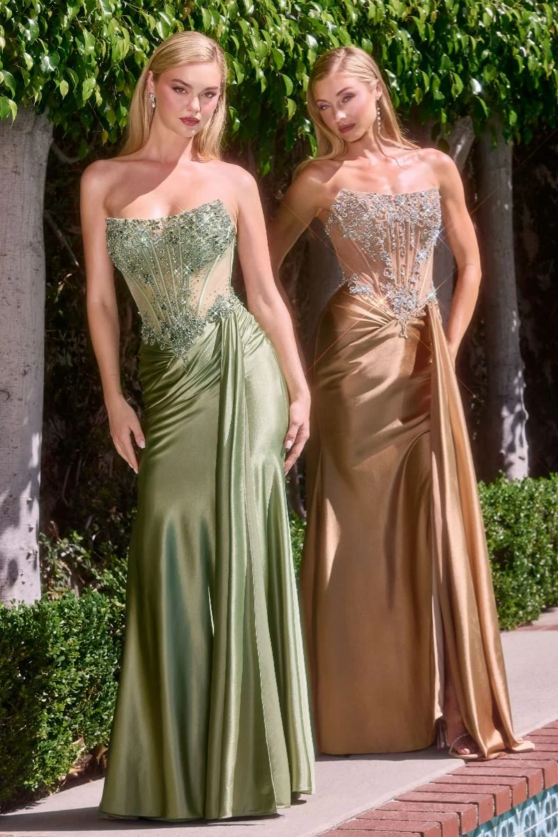 Anne Gown - Mermaid Dress With Corset Bodice - Image 6
