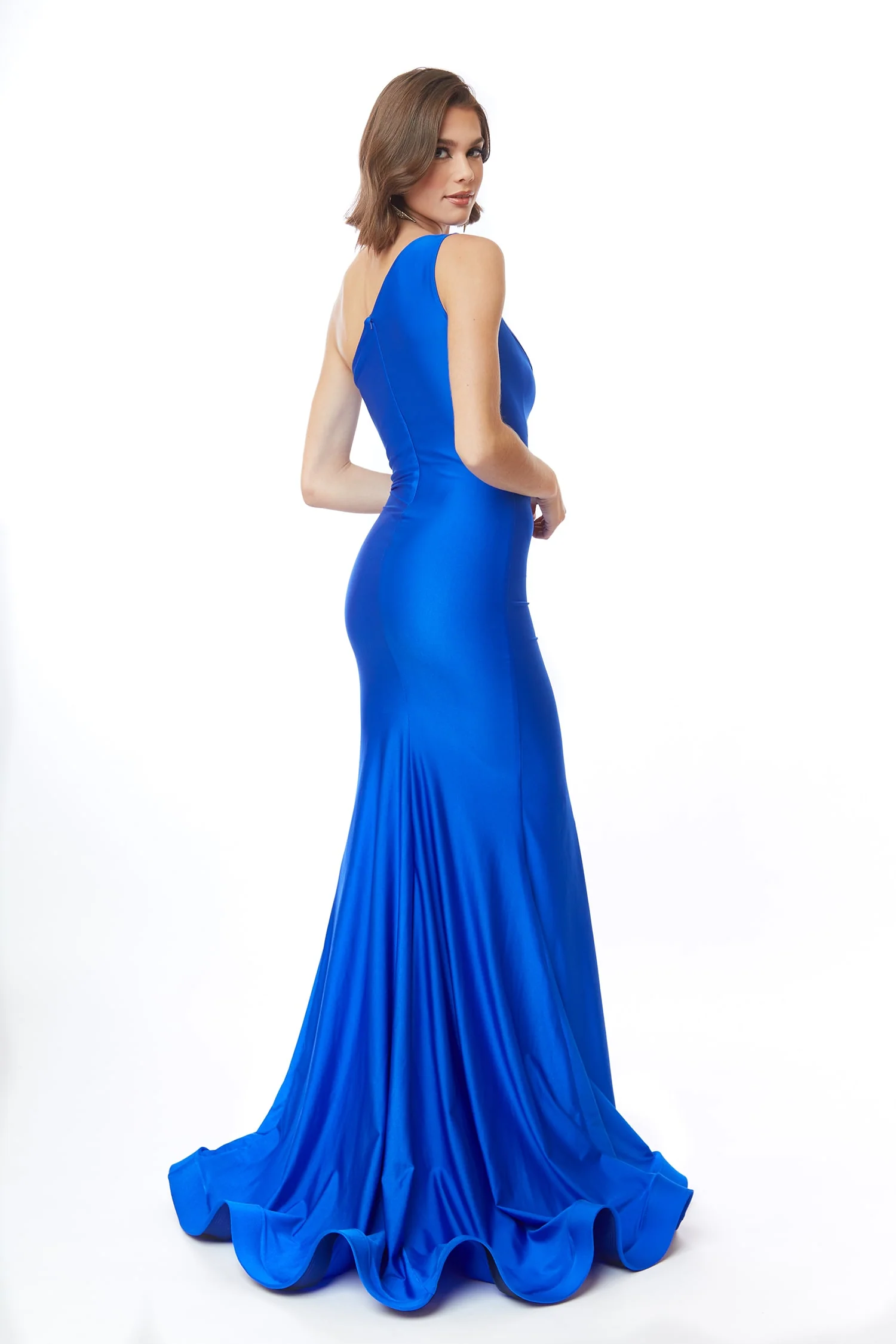 Babette One Shoulder Gown - Image 4