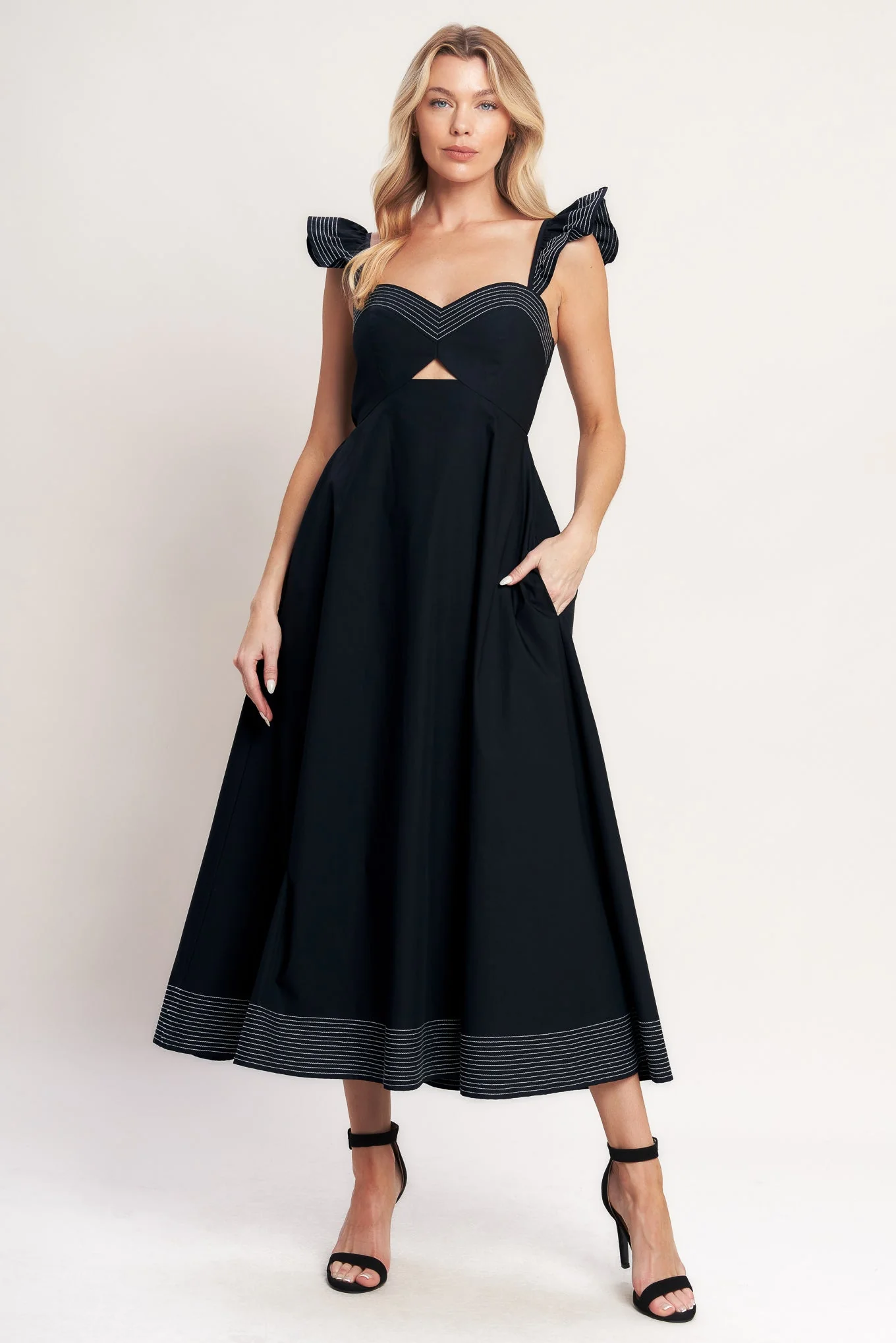 BEAUTIFULLY UNEXPECTED MIDI DRESS - Image 2