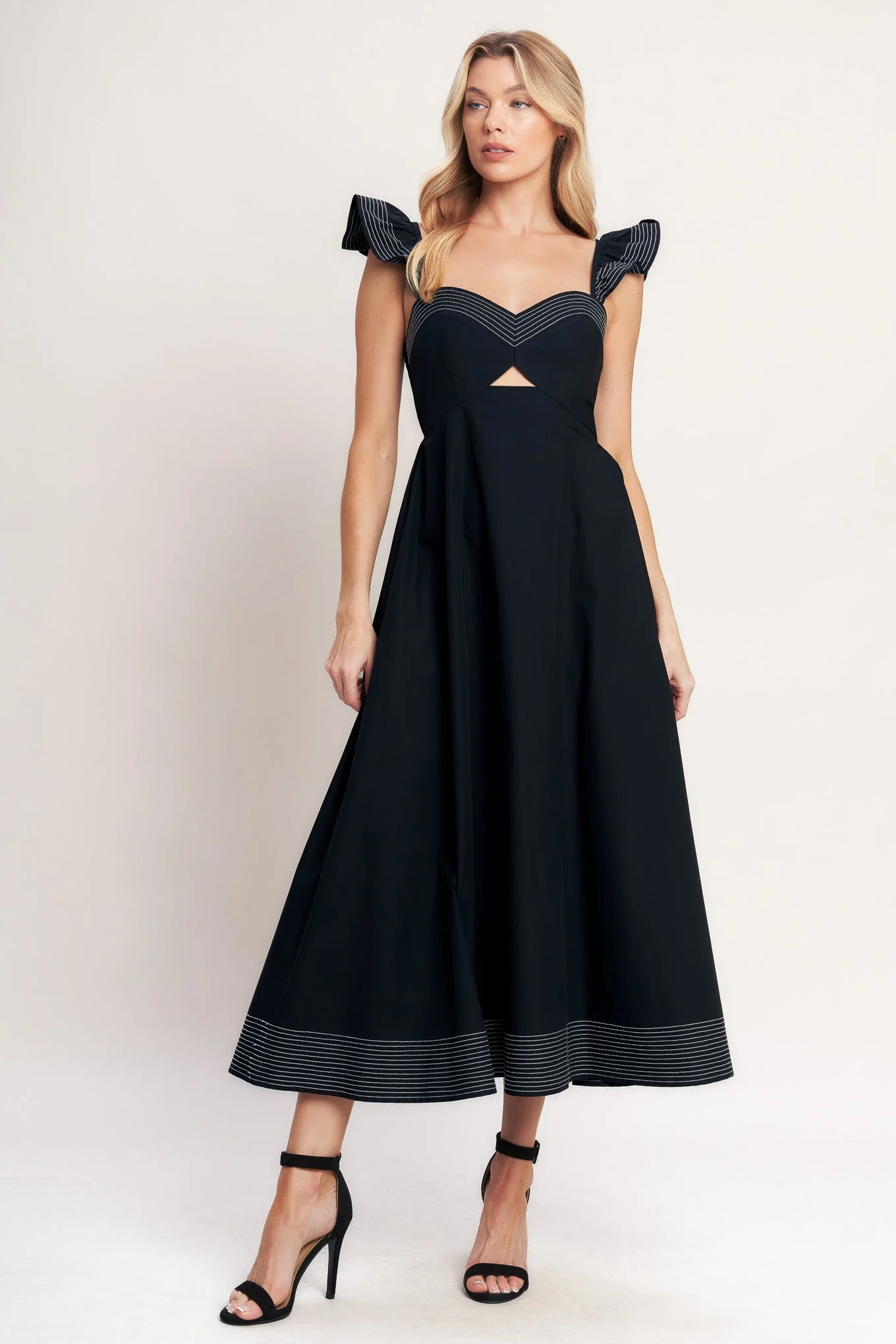 BEAUTIFULLY UNEXPECTED MIDI DRESS - Image 4