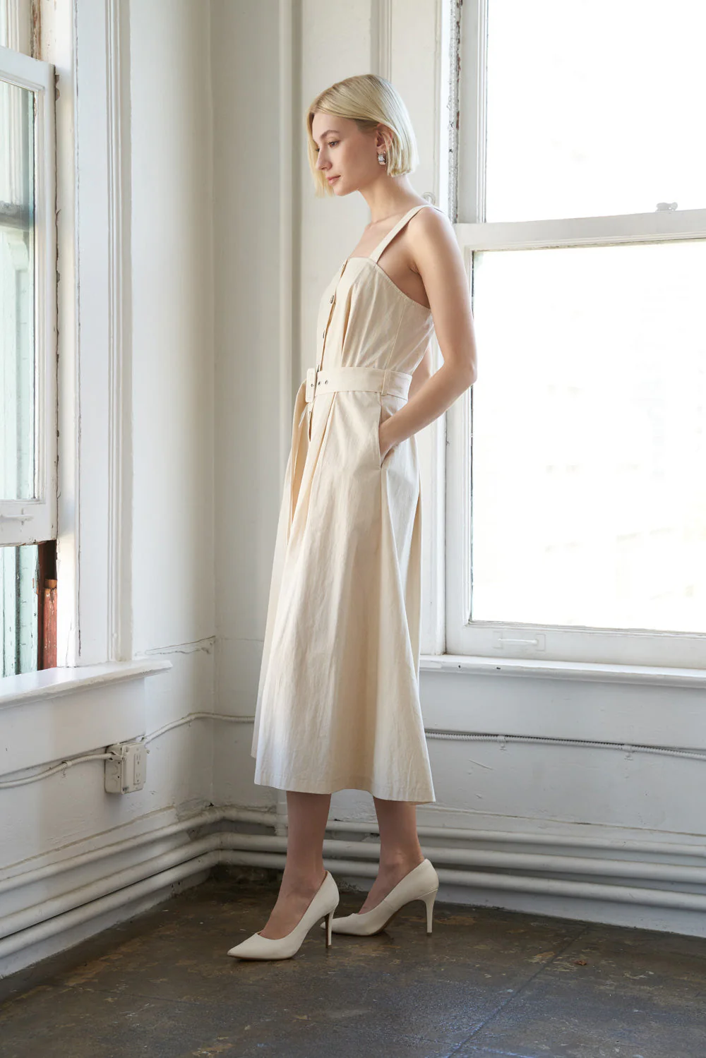 CALIFORNIA DREAMING BUTTON DOWN DRESS - Image 6