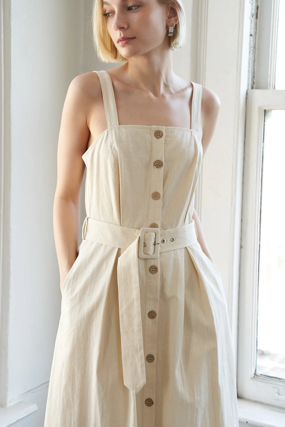 CALIFORNIA DREAMING BUTTON DOWN DRESS - Image 8