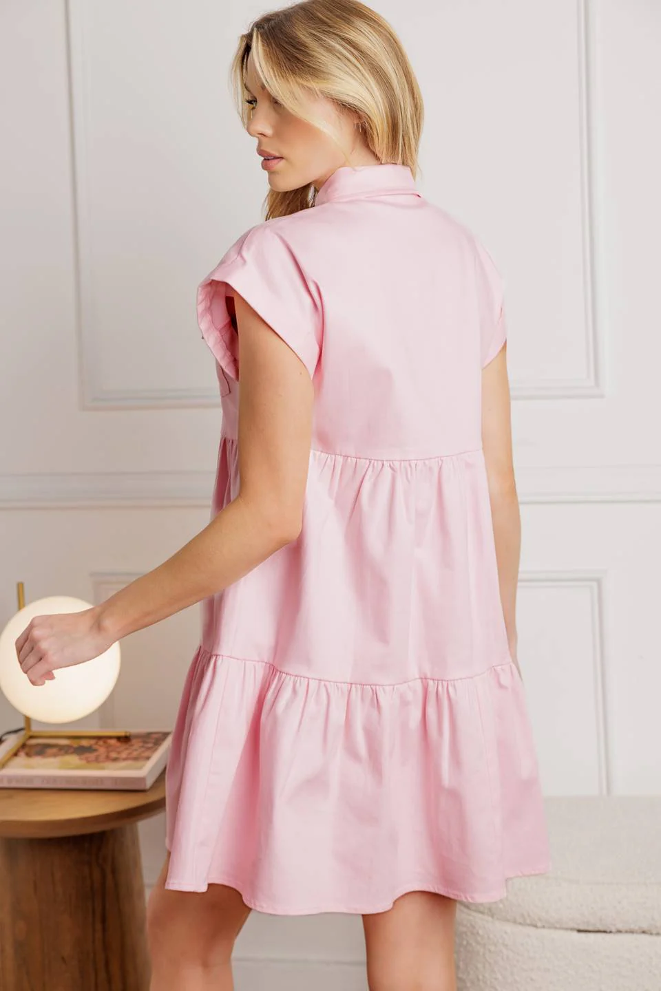 COMMON GROUND - FRONT POCKET MINI DRESS - Image 7