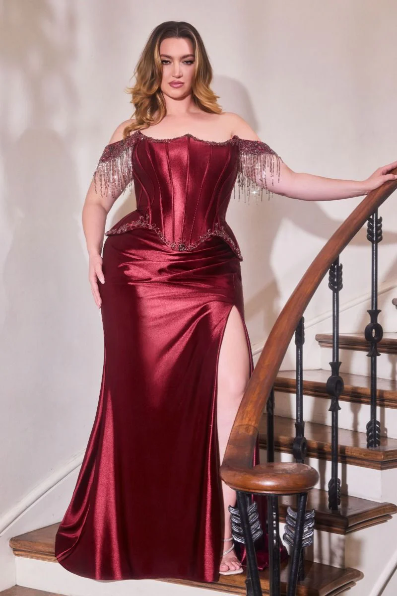 Cordelia Gown - Off Shoulder Corset Gown - Image 3