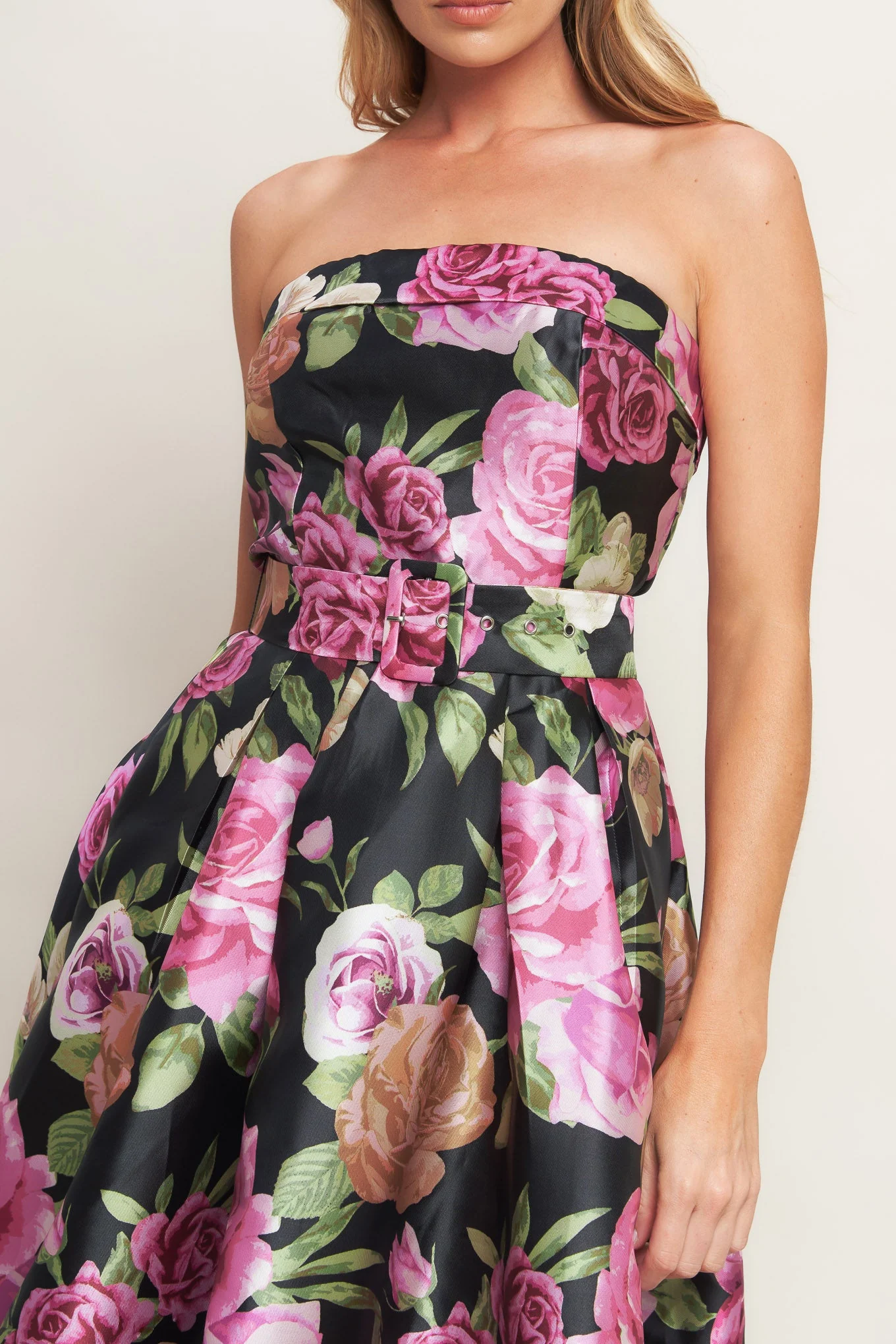 GLAMOUR GARDEN FLORAL MAXI DRESS - Image 4