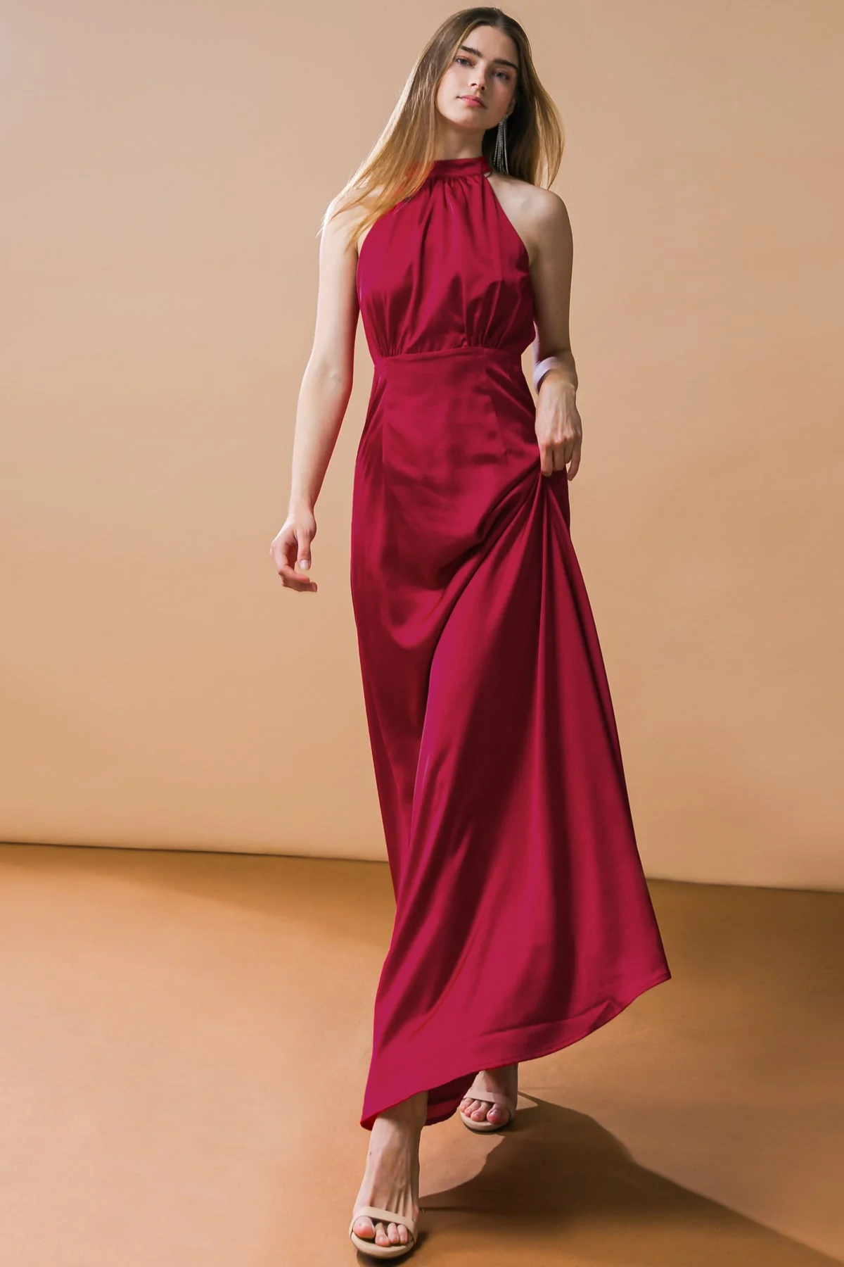 LOOKBOOK FAVORITE - HALTER MAXI DRESS - Image 6