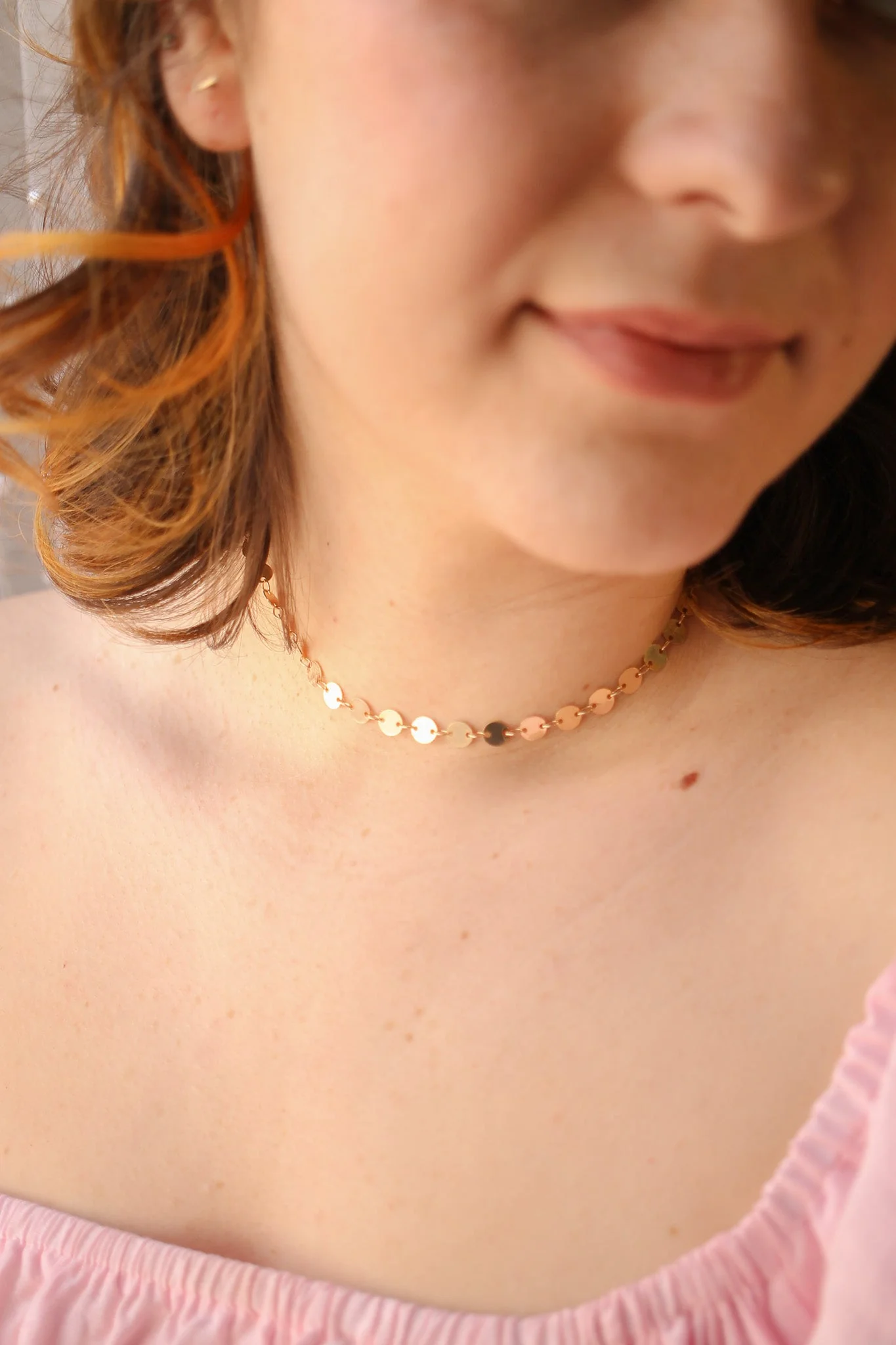 Mandy Gold Fill Necklace - Image 3
