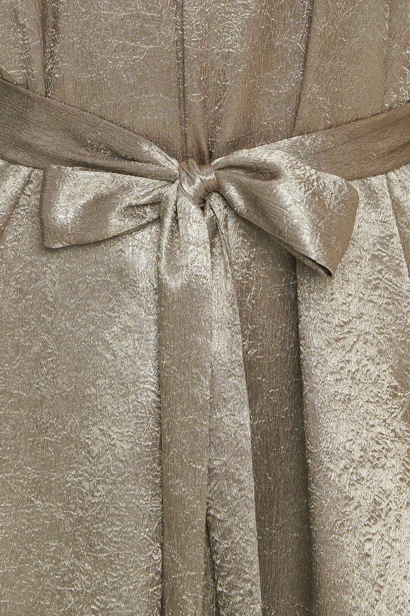 MOONRISE HAZE FOILED LONG SLEEVE MINI DRESS - Image 7