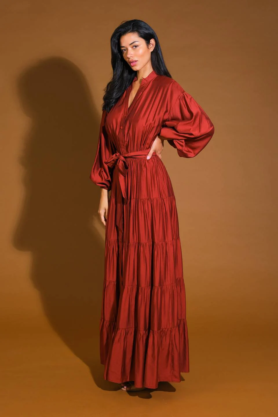 PERFECT POTENTIAL WOVEN MAXI DRESS - Image 3