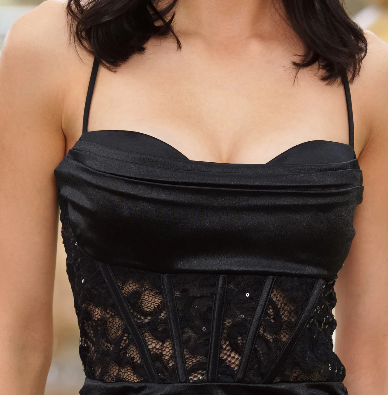 Size XS, Pia Mini Dress - Black - FINAL SALE - Image 3