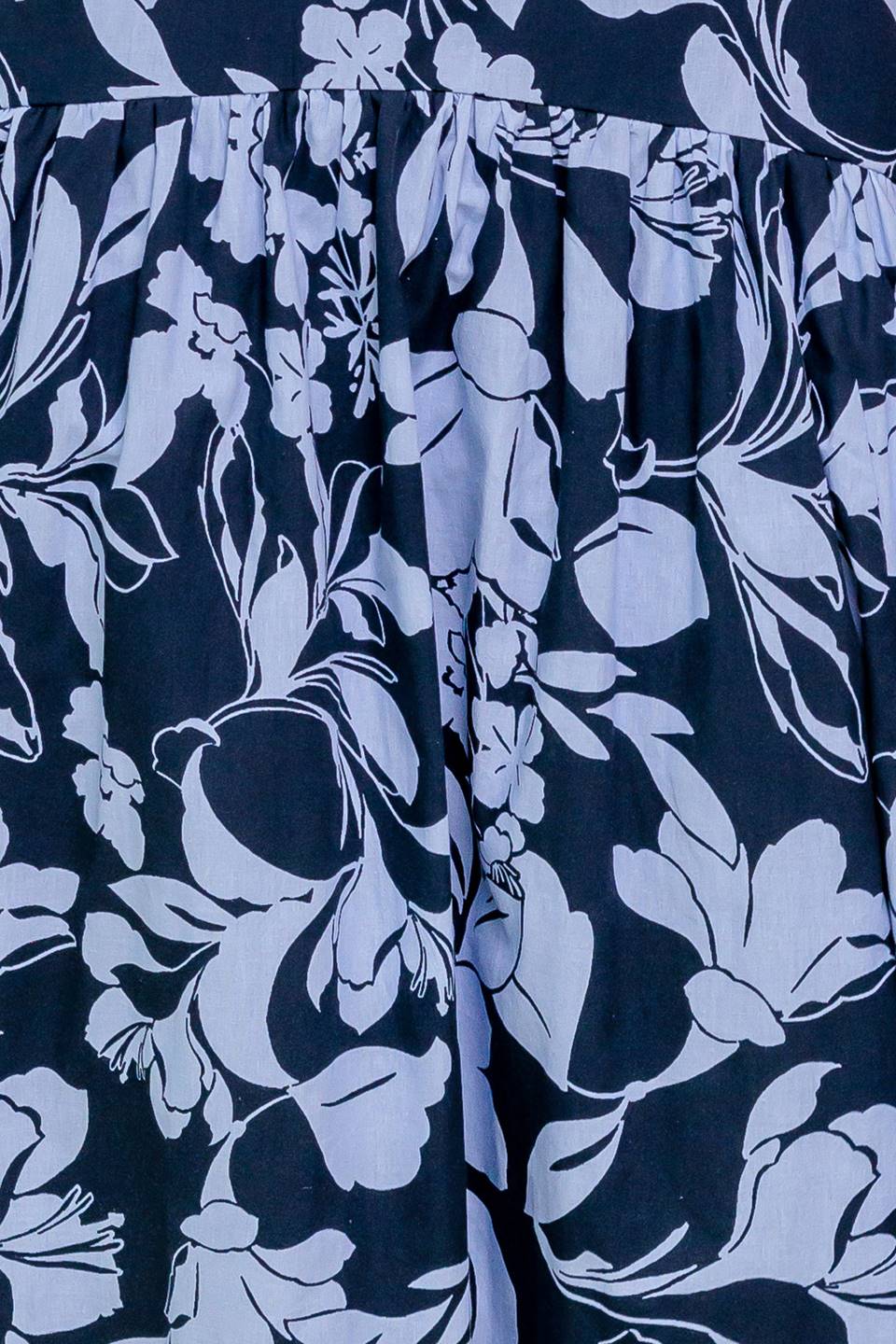 SMILES ARE CONTAGIOUS MIDI DRESS - NAVY BLUE - Image 9