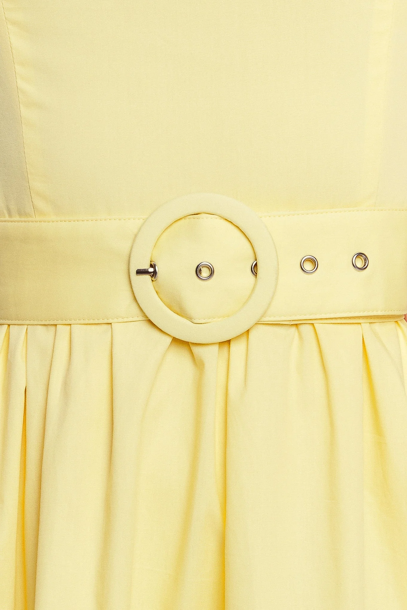SUNSHINE SERENADE YELLOW MIDI DRESS - Image 7