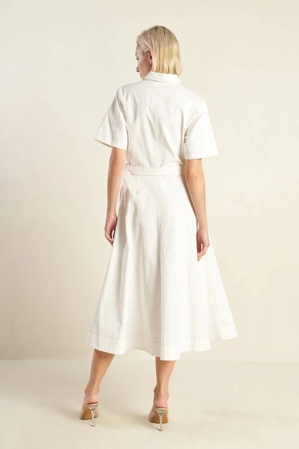 THE ESSENTIAL SHIRT DRESS - FINAL SALE - Image 7