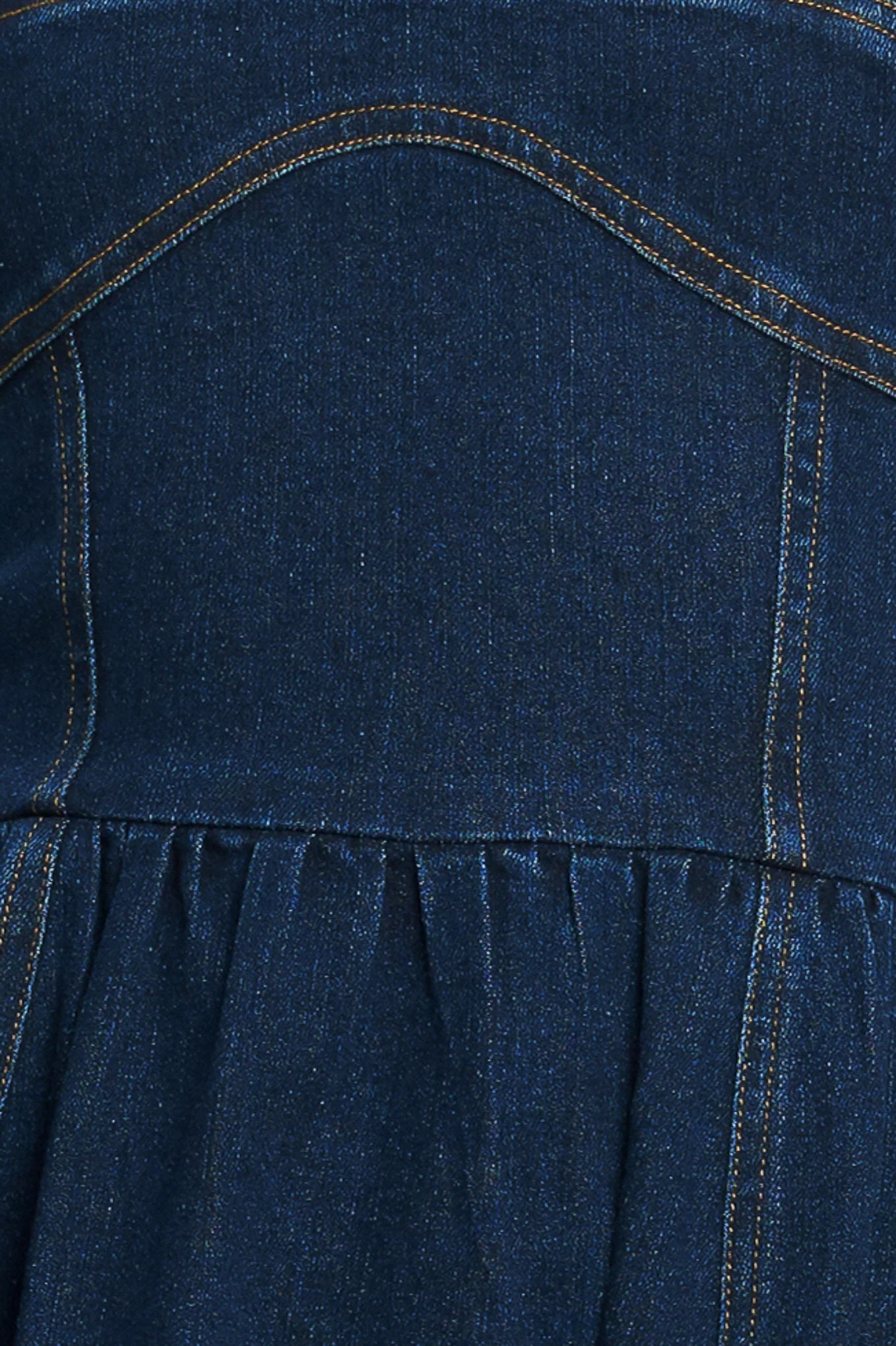 THE EVERYDAY ICON DENIM MIDI DRESS - Image 8