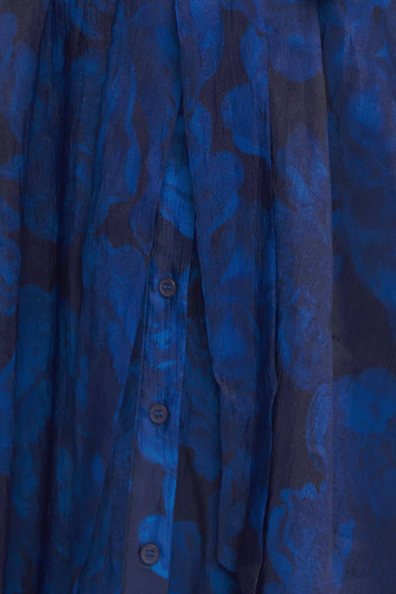 TWILIGHT MUSE NAVY FLOWER PRINT MIDI DRESS - Image 6